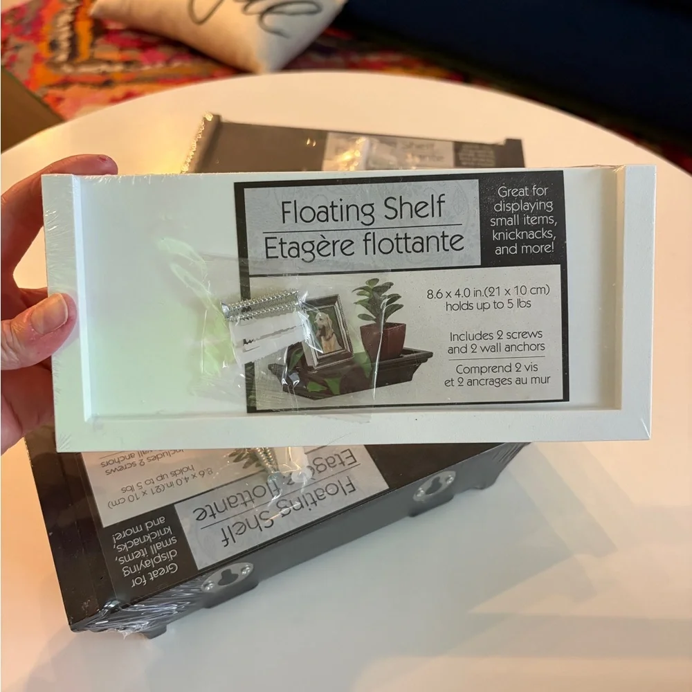 Black Floating Shelf